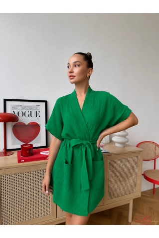 Тонкий муслиновый халат Hawaii COSY M23